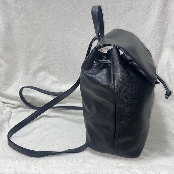 Victoria’s Secret | Black Faux Leather Backpack main image 9